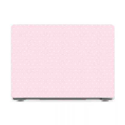 On the Dot | Pink & White Polka Dot Laptop Shell
