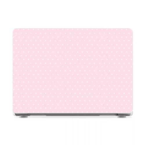 On the Dot | Pink & White Polka Dot Laptop Shell