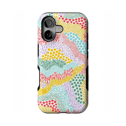 Color Me Happy | Pattern Colorblock Case