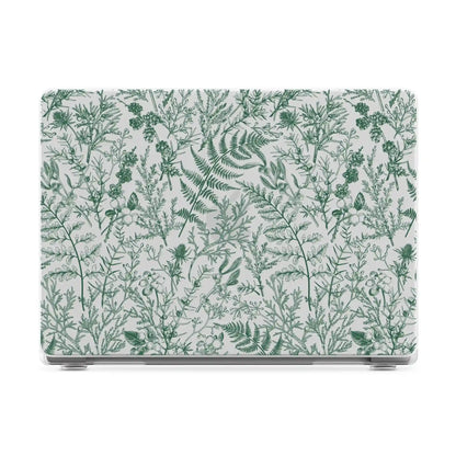 Sage Garden | Green Floral Laptop Shell