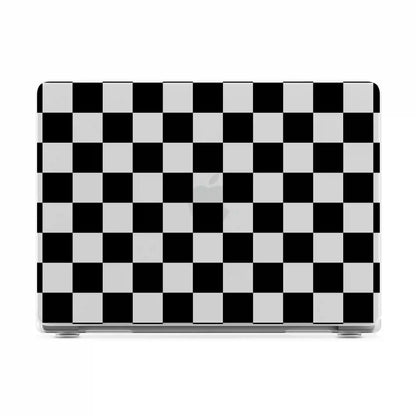 Fit Check | Black Checkerboard Laptop Shell