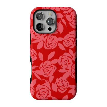 Final Rose | Red & Pink Floral Case