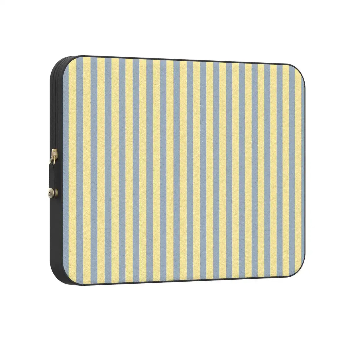 Coastline Stripes | Blue & Yellow Laptop Case
