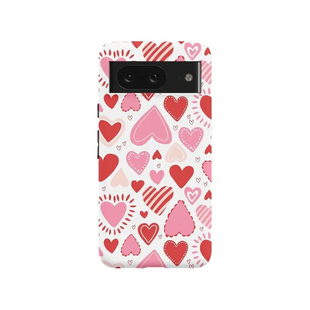 Love Struck | Heart Stickers Case