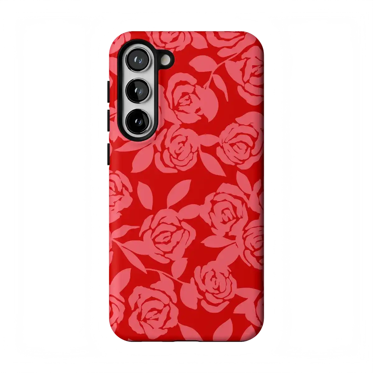 Final Rose | Red & Pink Floral Case
