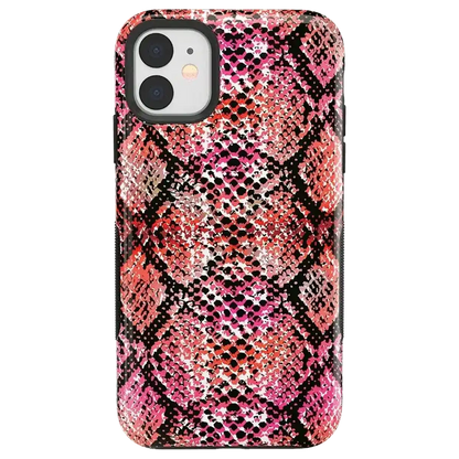 Snake Along | Red Snake Skin Case