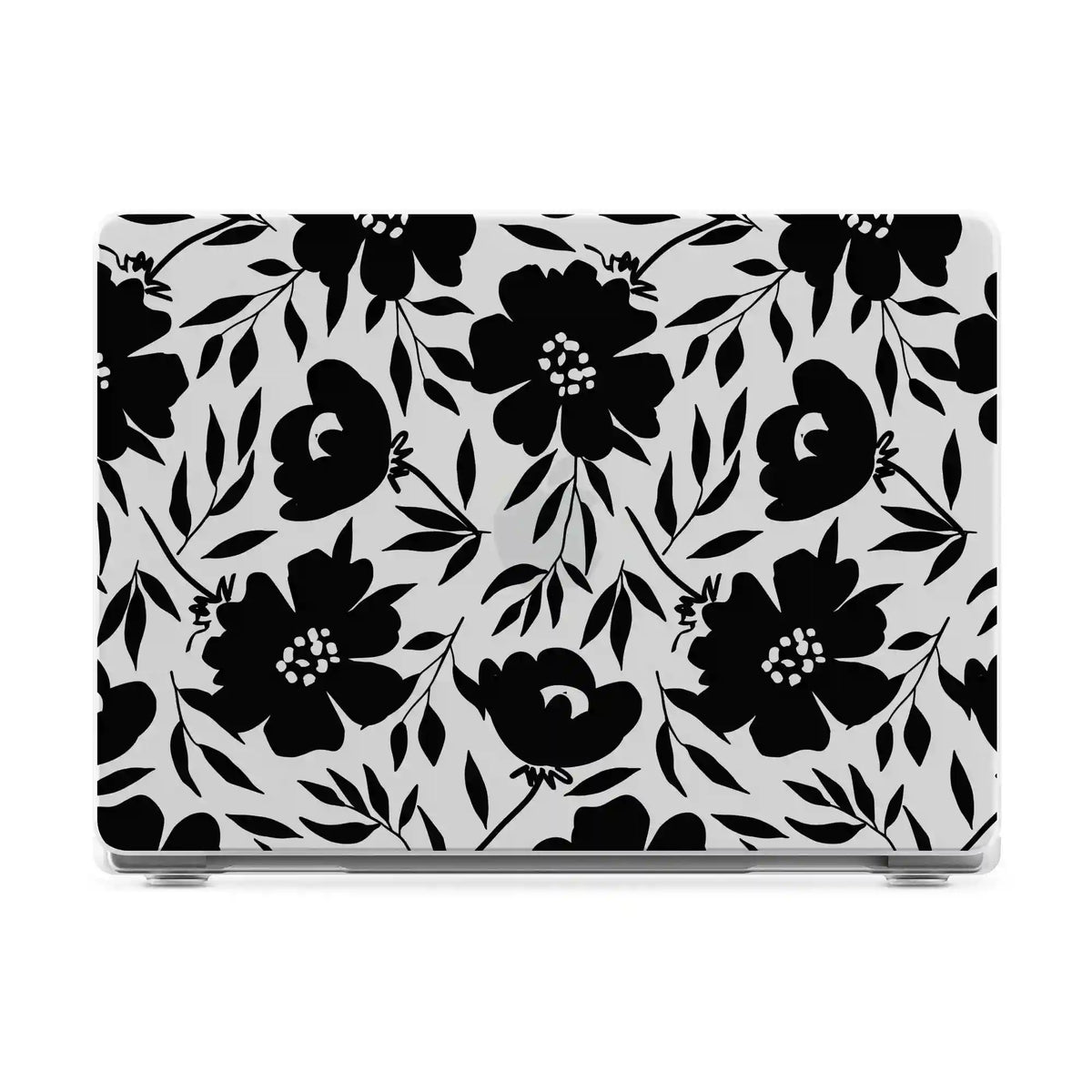 Dark Fantasy | Contrast Floral Laptop Shell