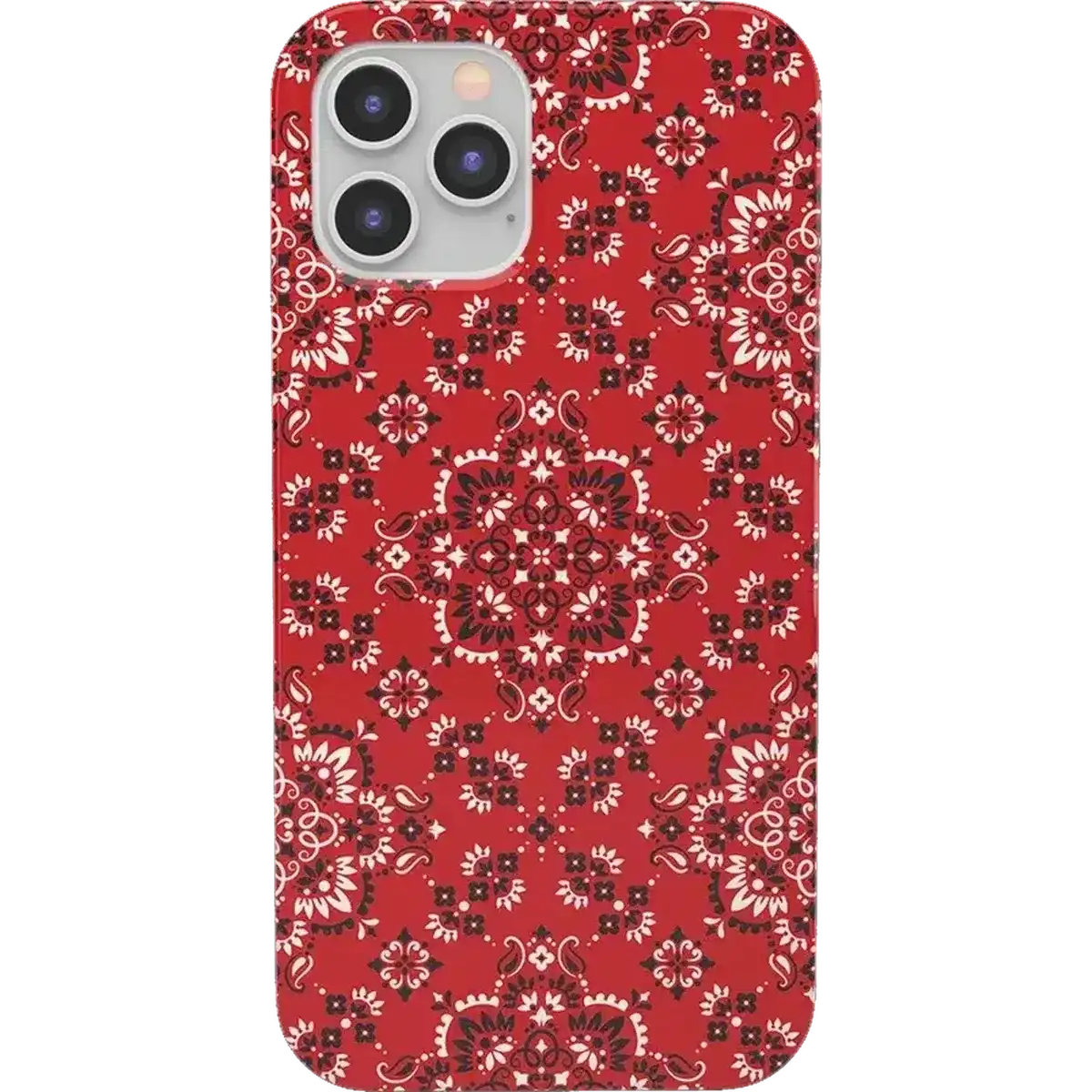 I'm with the Band | Red Bandana Print Case
