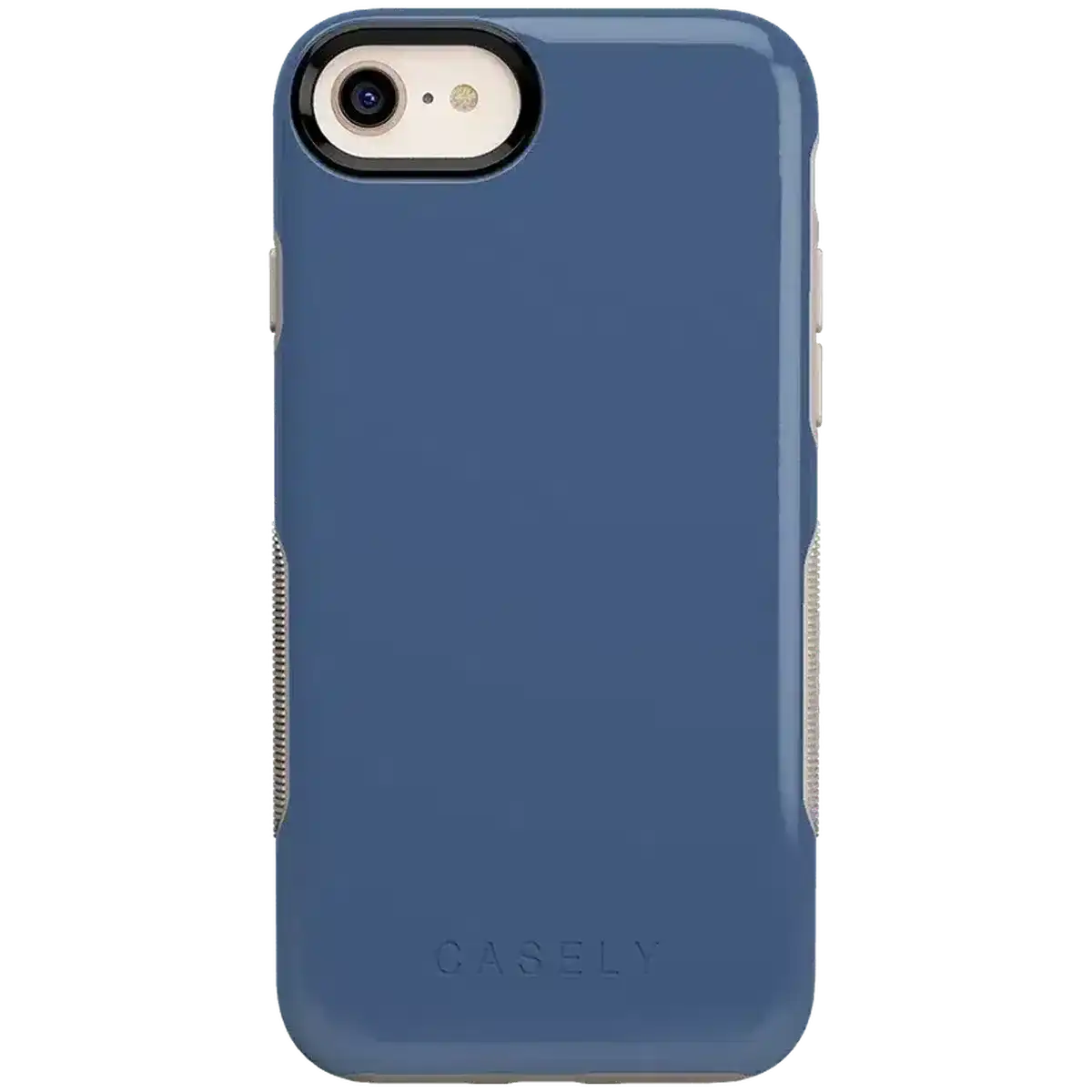 Steel Blue on Nude | Ultra-Protective Bold Case