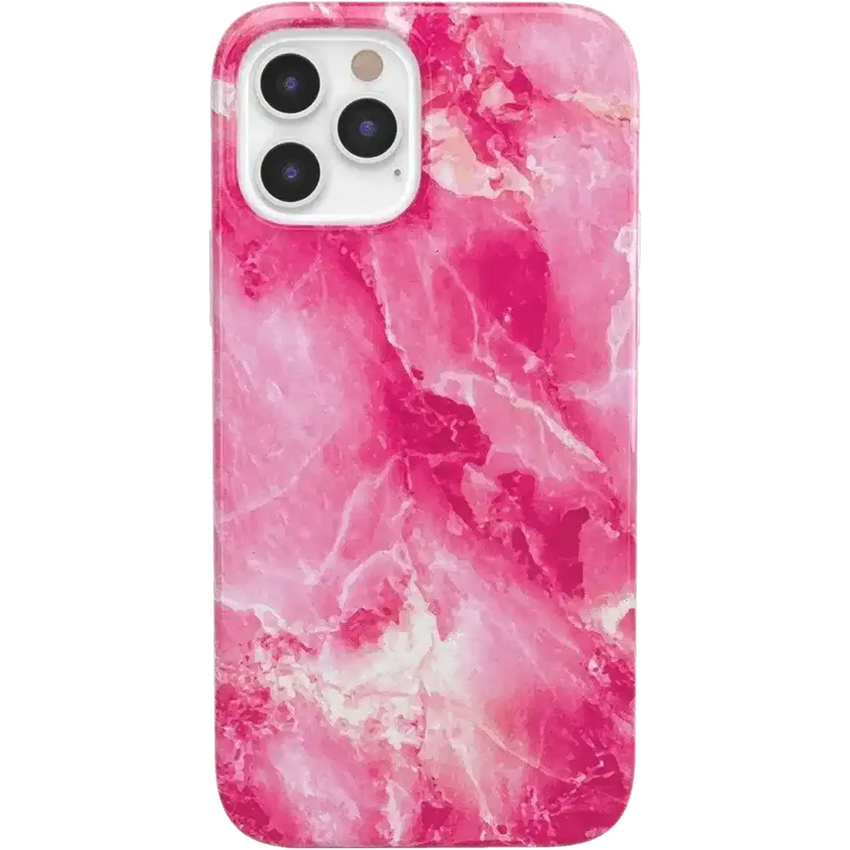 Pretty in Pink | Hot Pink Marble Case