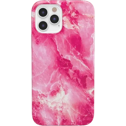 Pretty in Pink | Hot Pink Marble Case