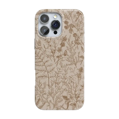 Beige Garden | Neutral Floral Case