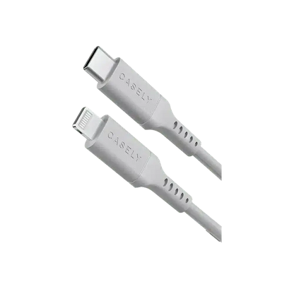 Fast Charging Cable | MFi Certified Lightning to USB-C Cord - White Cord