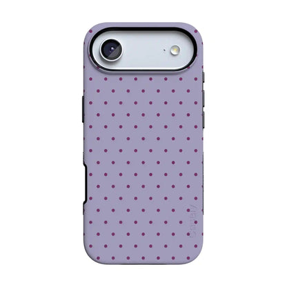 On the Dot | Purple & Plum Polka Dot Case