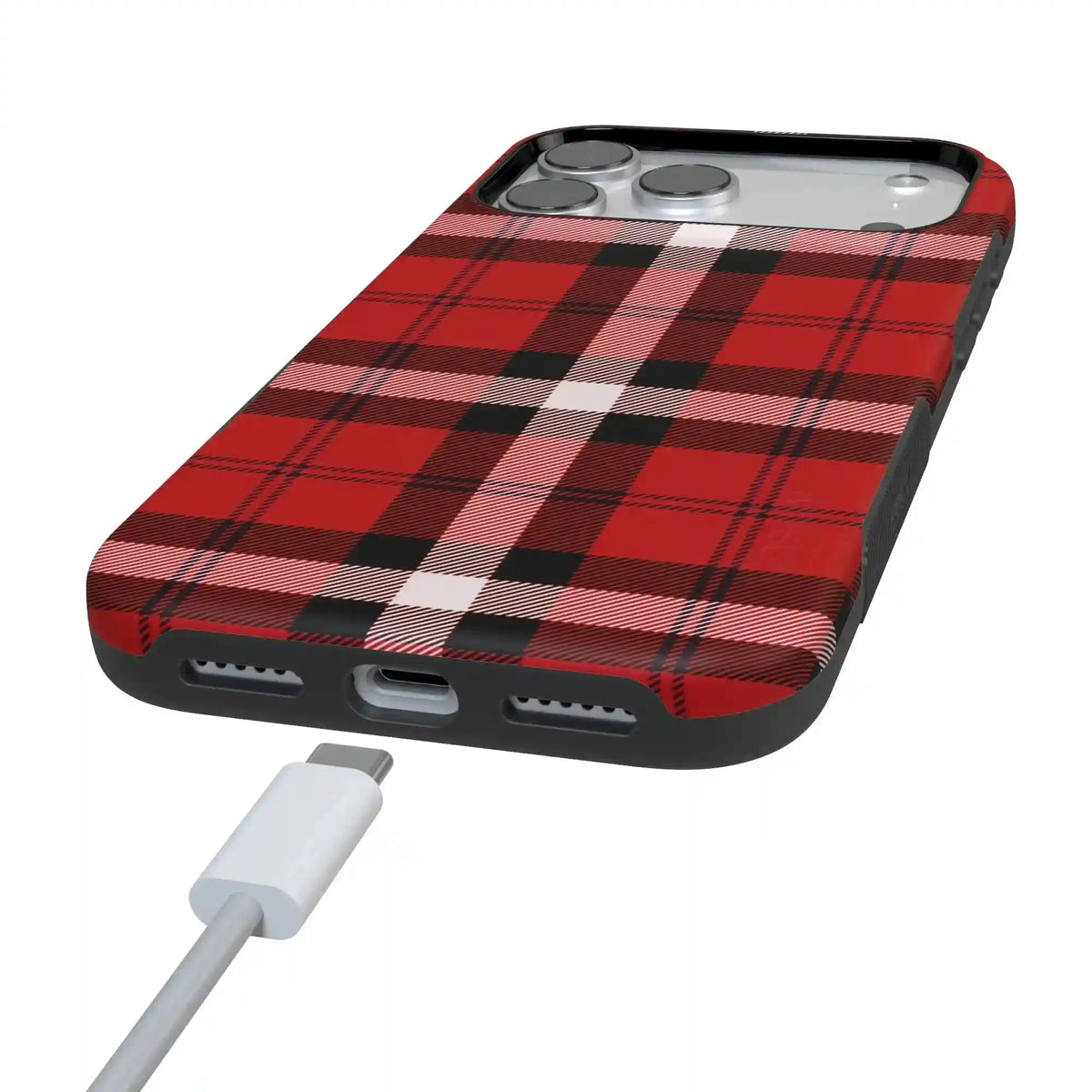 As if! | Red Plaid Case