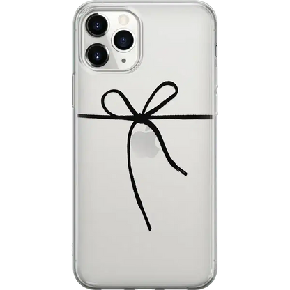 Knot Over U | Clear Ribbon Case