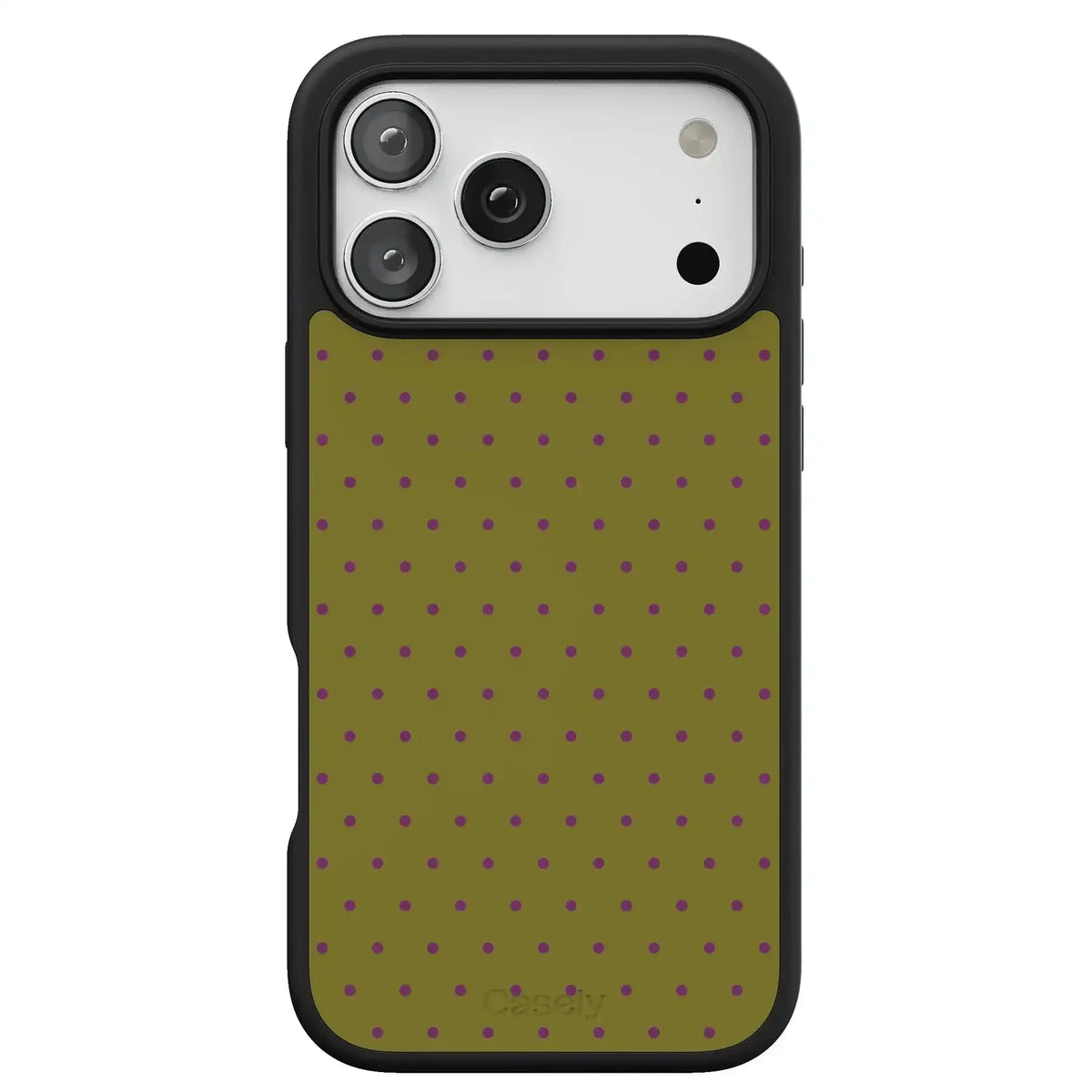 On the Dot | Moss & Plum Dots Case