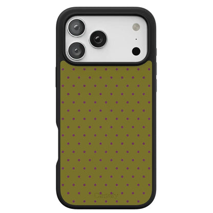 On the Dot | Moss & Plum Dots Case