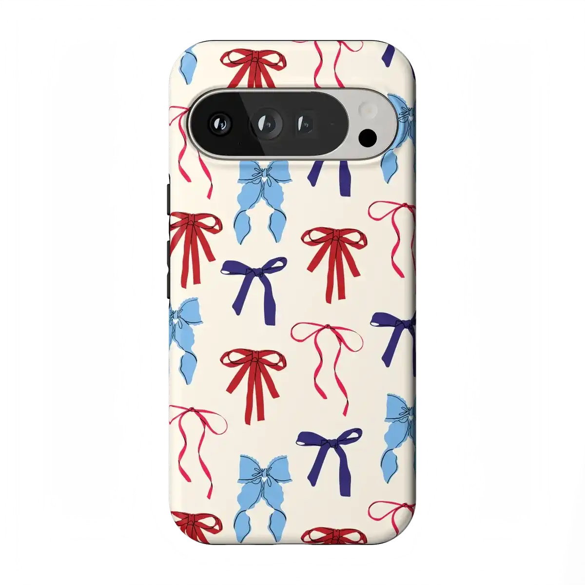 American Girlie | Red White & Blue Bows Case