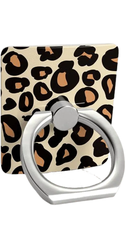 Into the Wild | Leopard Print Phone Ring