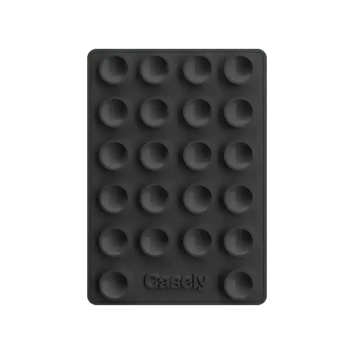 Grippy | Black Silicone Suction Phone Mount with MagSafe