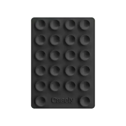 Grippy | Black Silicone Suction Phone Mount with MagSafe