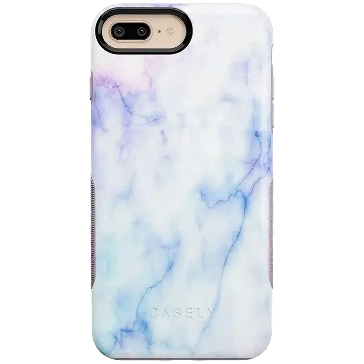 Cotton Candy | Blue & Purple Marble Case