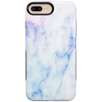 Cotton Candy | Blue & Purple Marble Case