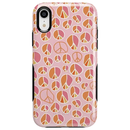 Peace Out | Groovy Peace Sign Case