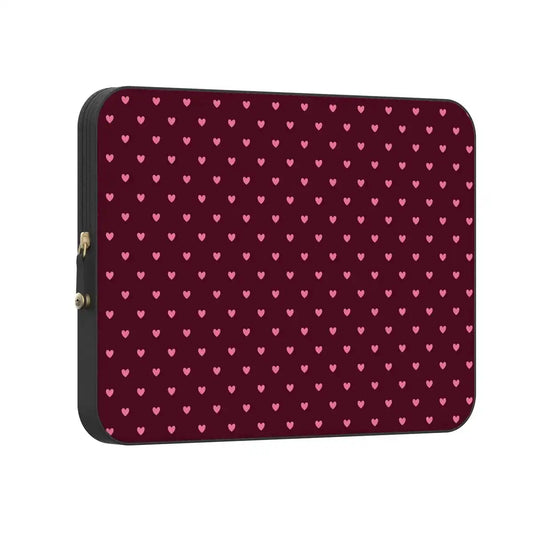 Heart Noir | Tiny Hearts Laptop Case