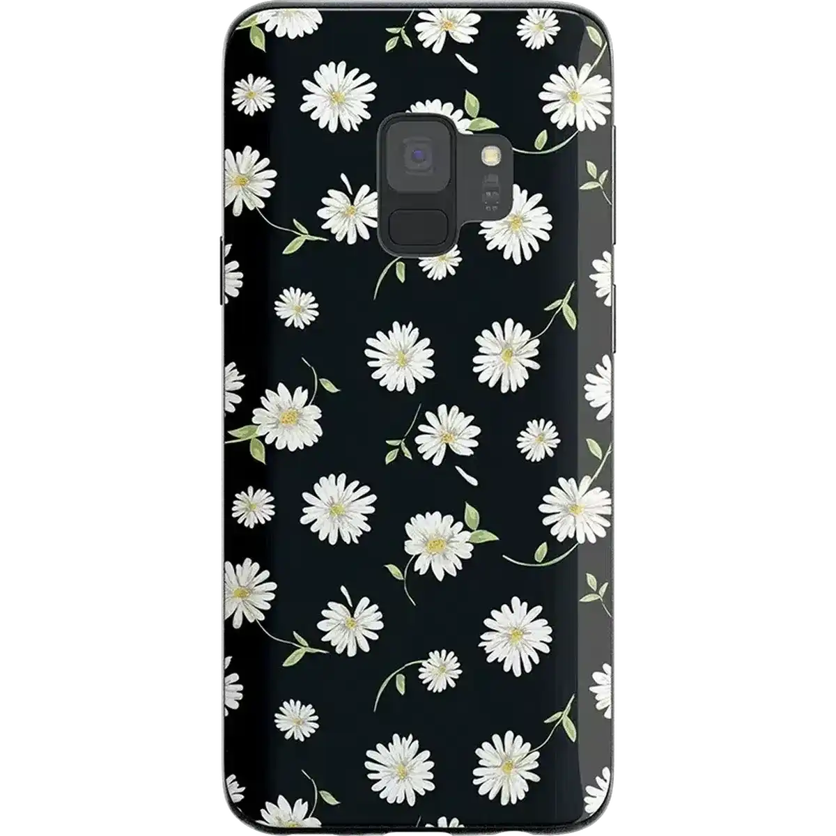 Daisy Daydream | Black Floral Samsung Case