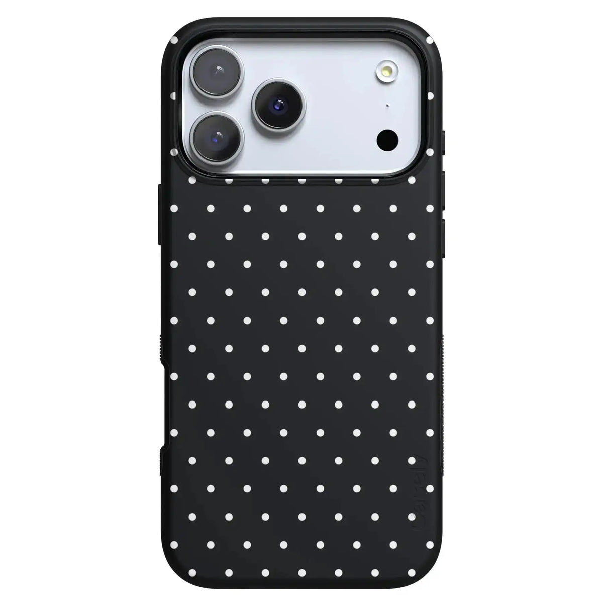 On the Dot | White Polka Dot Case