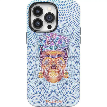 Vida y Muerte | Frida Kahlo Dotted Skull Case
