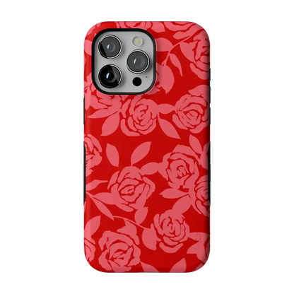 Final Rose | Red & Pink Floral Case