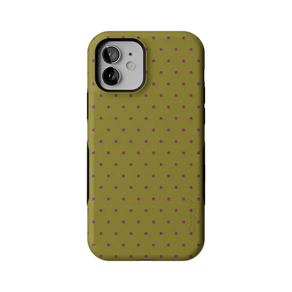 On the Dot | Moss & Plum Dots Case