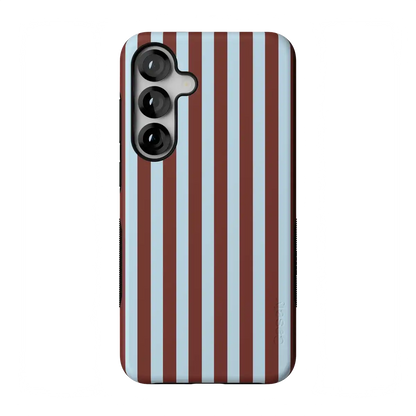 Sunday in Brooklyn | Blue Stripes Case