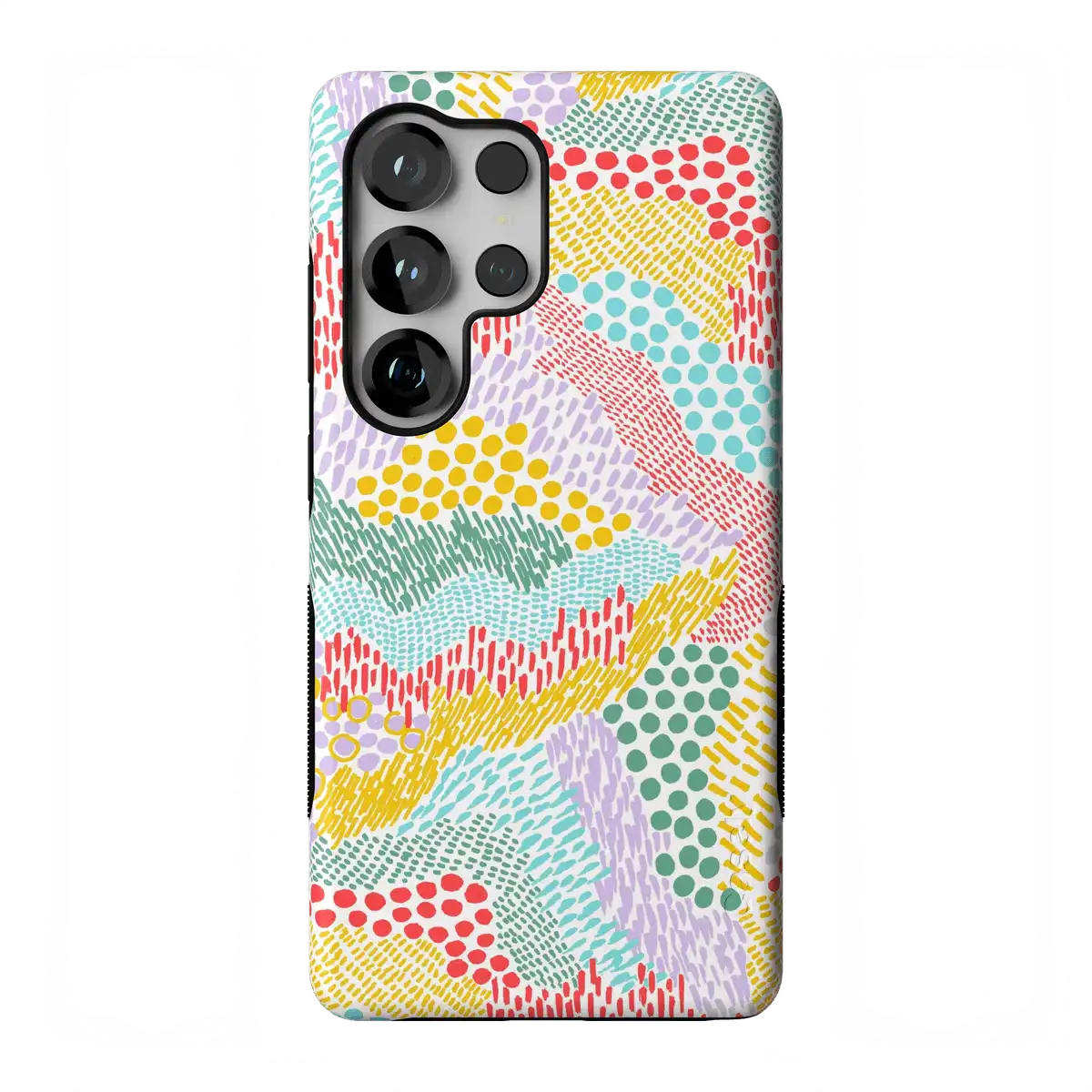 Color Me Happy | Pattern Colorblock Case