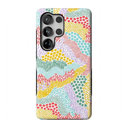 Color Me Happy | Pattern Colorblock Case