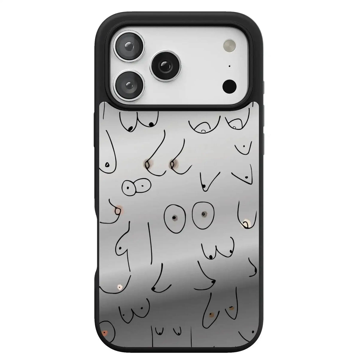 I'm With Her | Black & White Boobs Case