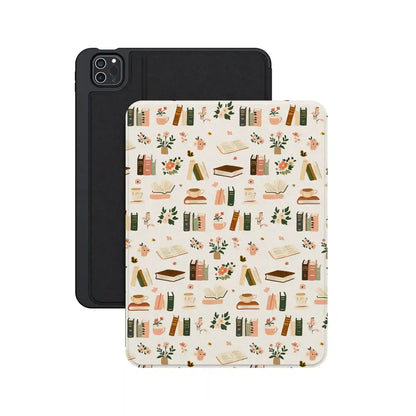 Cozy Fiction | Books & Blooms iPad Case