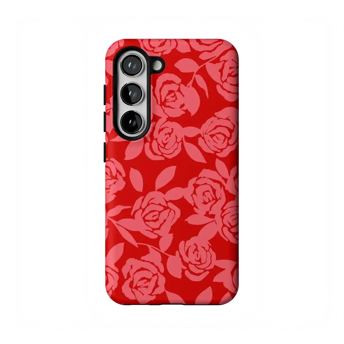 Final Rose | Red & Pink Floral Case