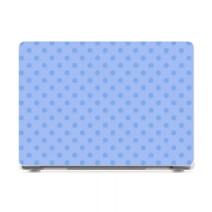 Spotted in SoHo | Periwinkle Polka Dot Laptop Shell
