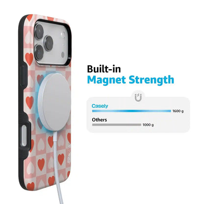 King of My Heart | Checkered Hearts Case