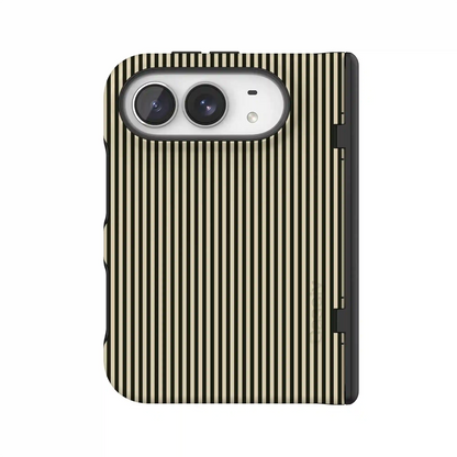 Stripes and the City | Black Pinstripes Case