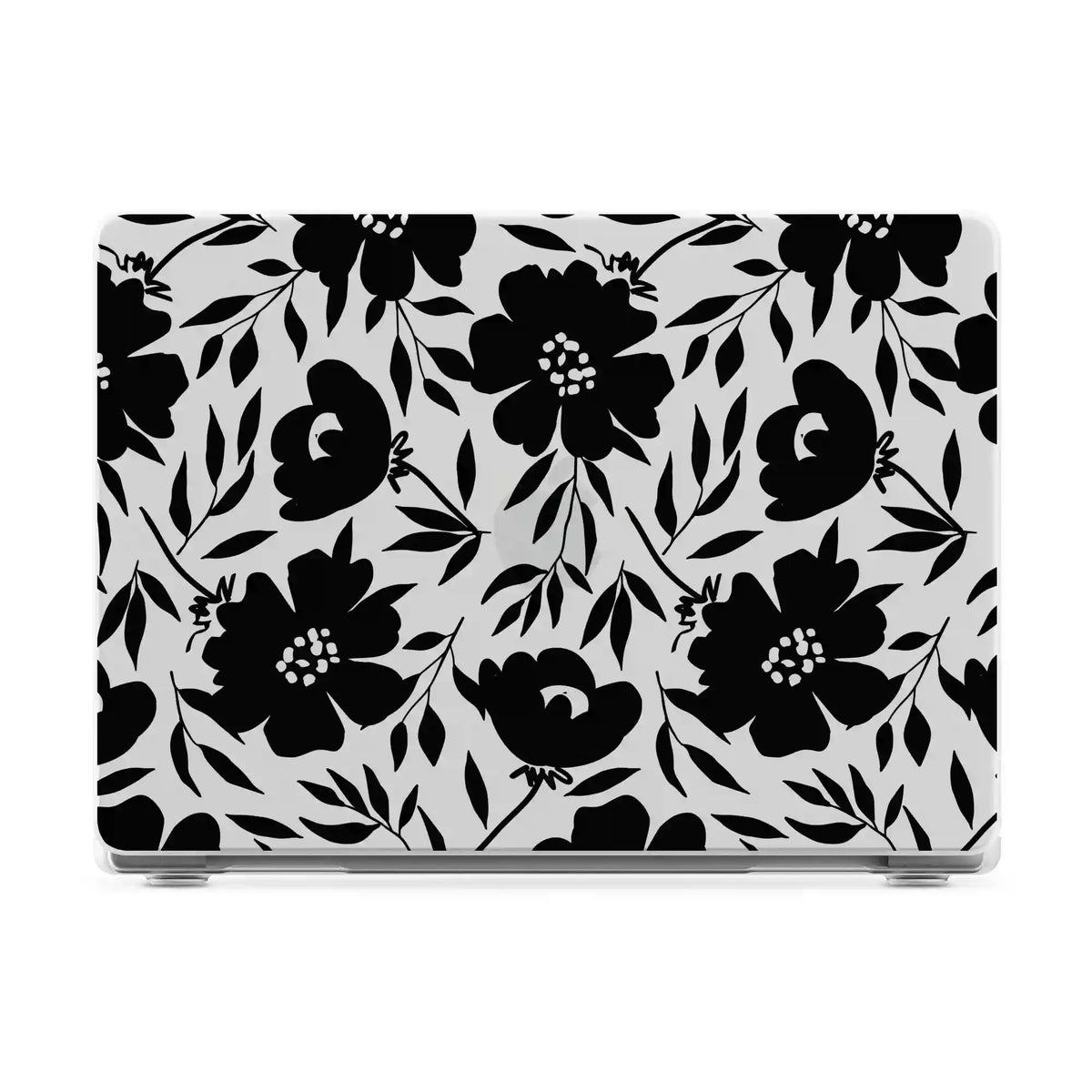 Dark Fantasy | Contrast Floral Laptop Shell