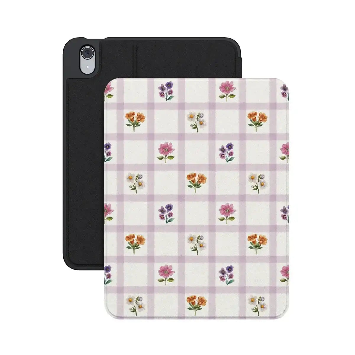Meadow Check | Floral Gingham iPad Case