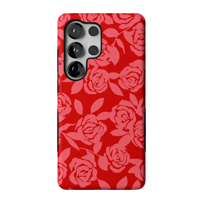 Final Rose | Red & Pink Floral Case