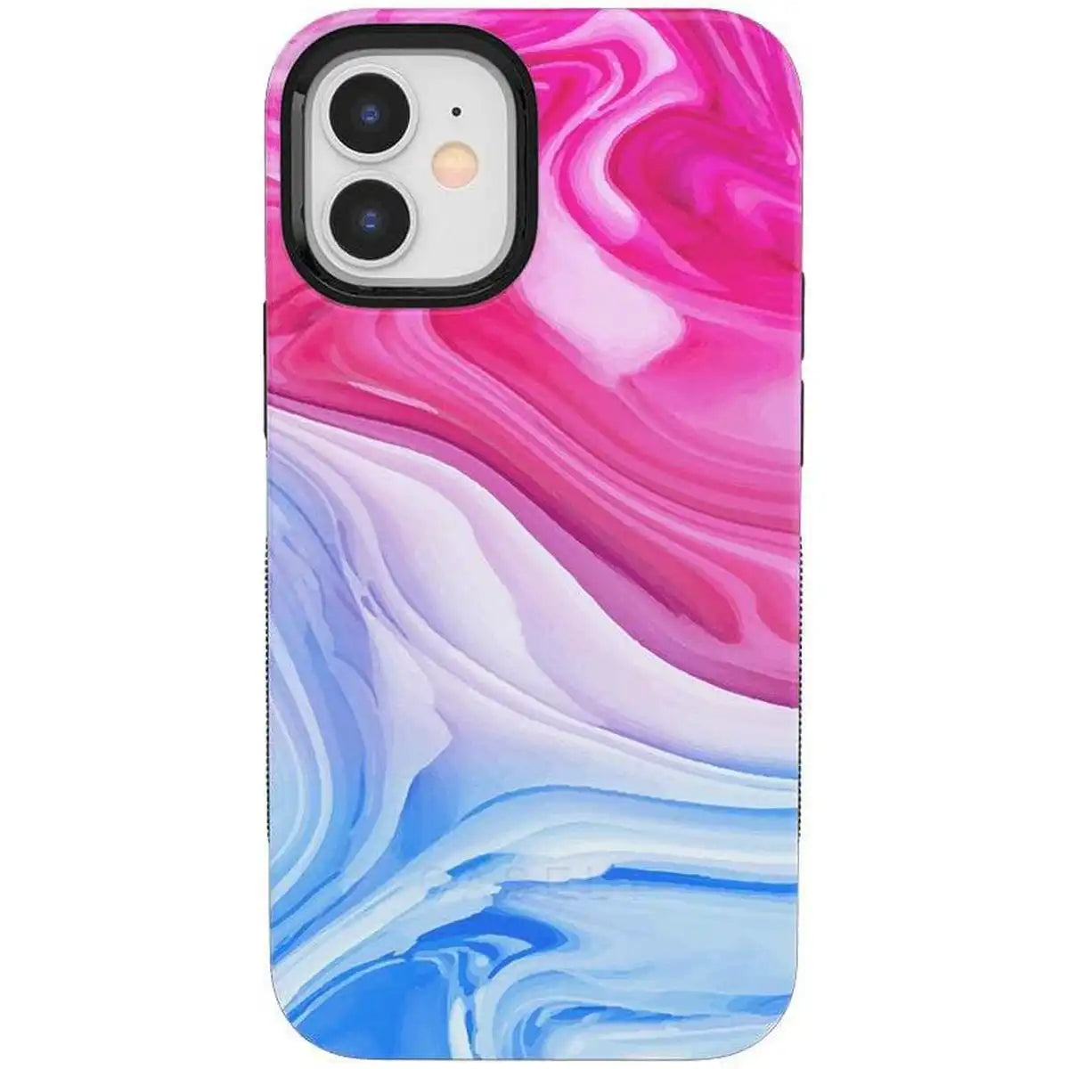 Land & Sea | Marble Swirl iPhone Case