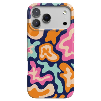 Midnight Color Splash | Abstract Retro Case