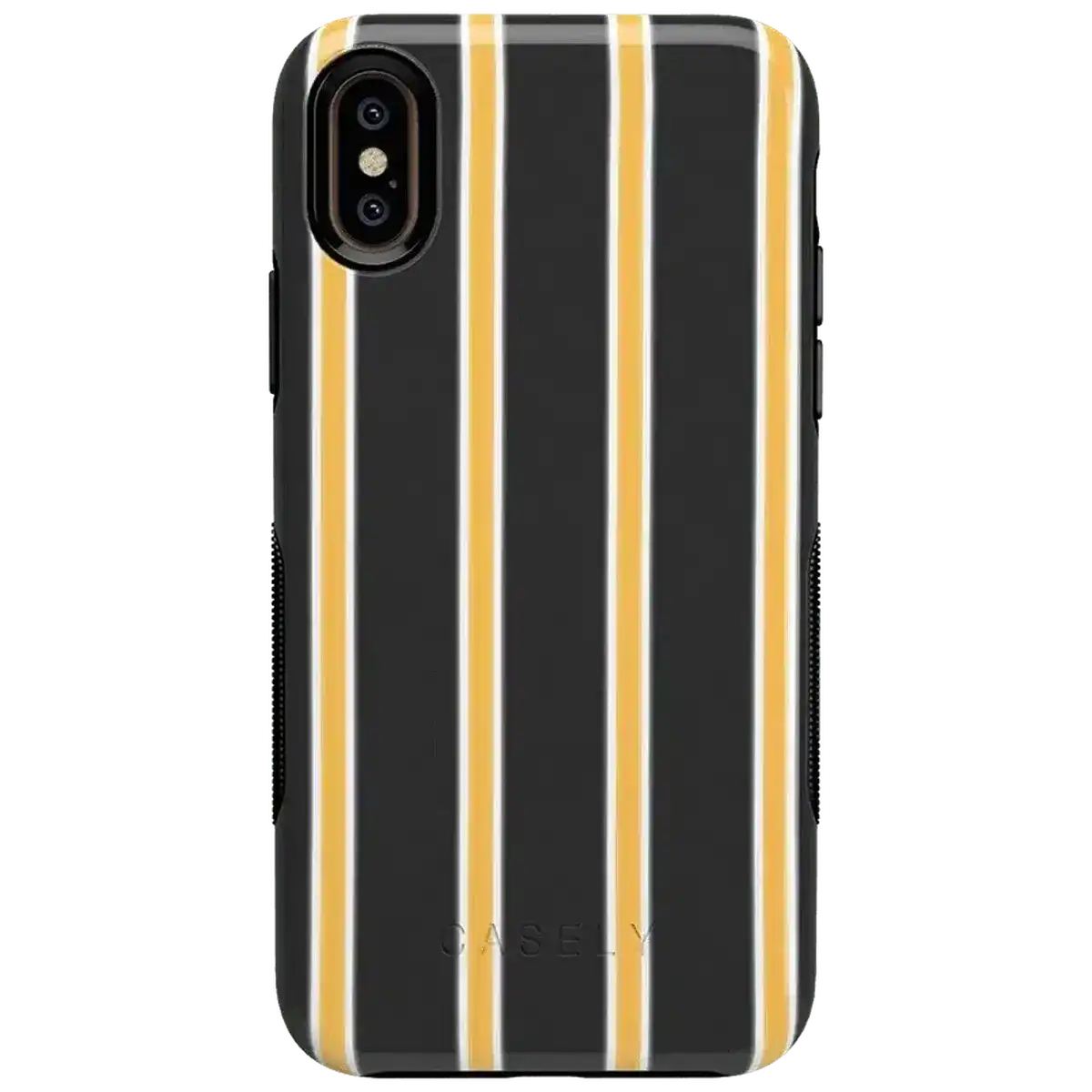 Fine Lines | Mustard Yellow Pinstripe iPhone Case